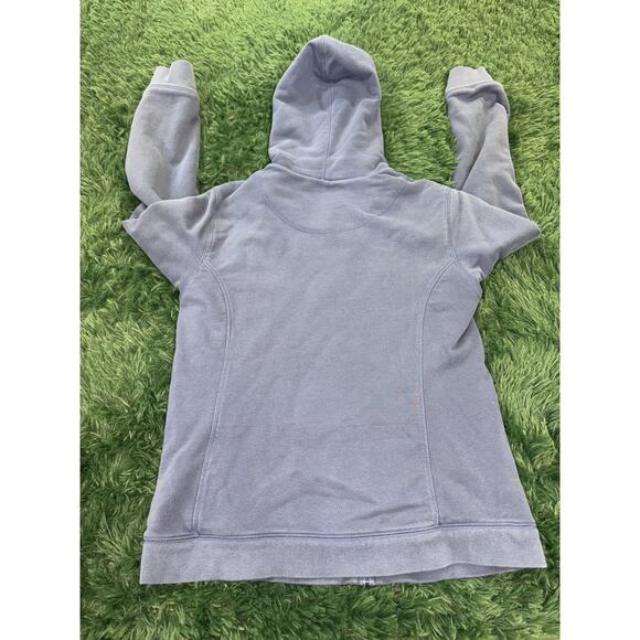 LL Bean Hoodie Sherpa Fleece Lined Full Zip Jacket Women’s Size Medium Sweater - Picture 6 of 7